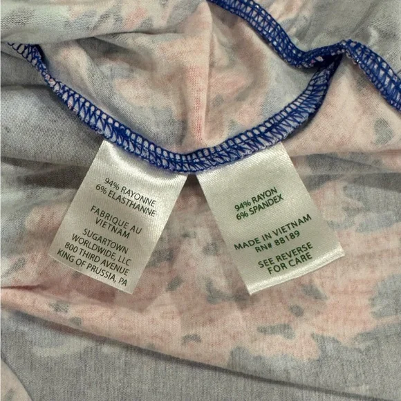 Lilly Pulitzer Blue and Pink Maxi Dress - Picture 8 of 8